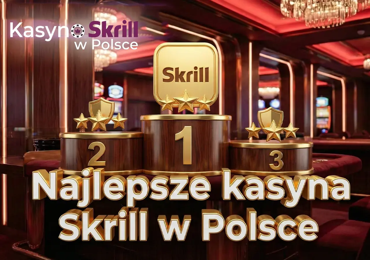 Aktualny ranking najlepszych kasyn akceptujących Skrill w Polsce
